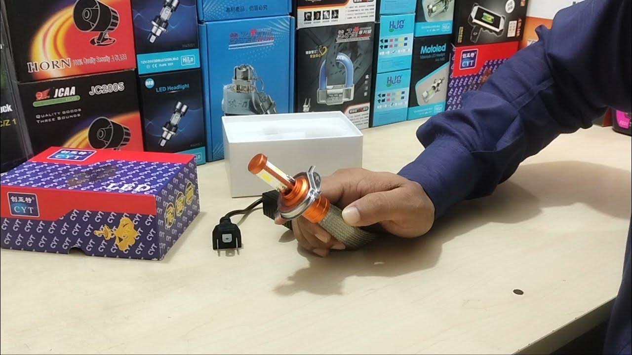 CYT LED head light bulb for motorcycle price and review বাইকের এলইডি