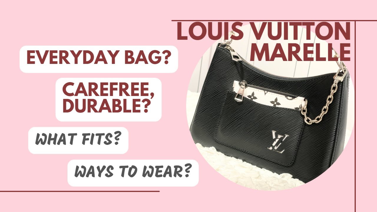 Louis Vuitton MARELLE Unboxing/LV - Prada What's Fit/ Size Comparison. 