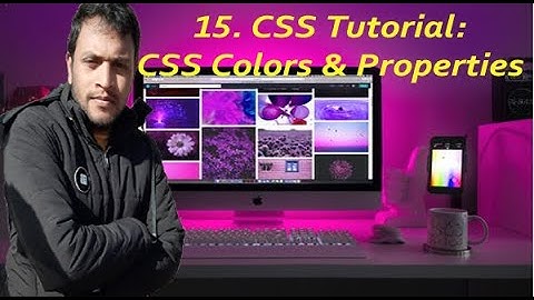 CSS Tutorial: Colors In CSS || Complete Web Development Course #15