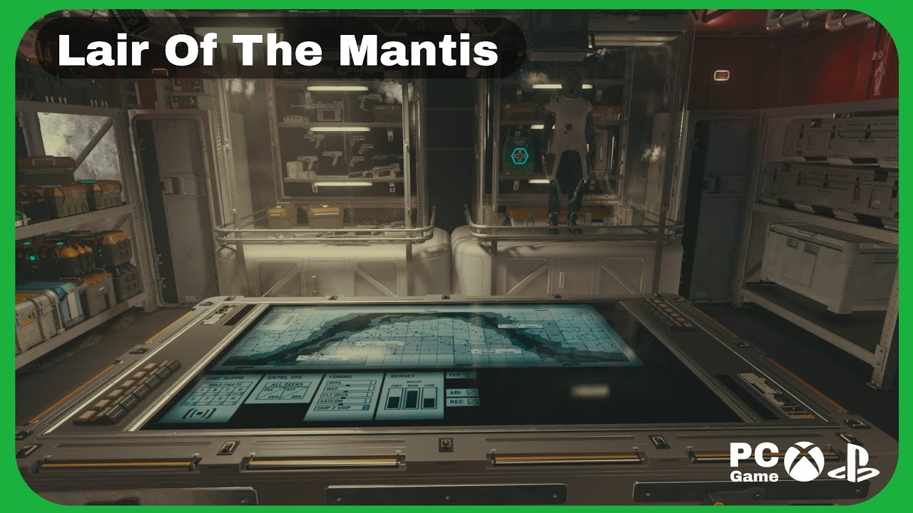 An Actual Mantis Base | Starfield Lair Of The Mantis Review