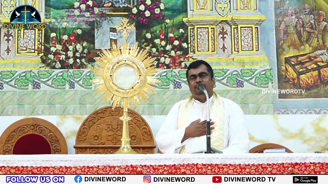 Adoration Mass & Novena | Rev. Fr Larry Pinto | St. Lawrence Basilica, Attur