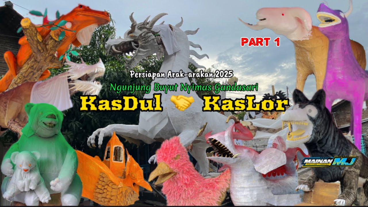 Persiapan Arak-arakan Desa Kasugengan Kidul 2025 || Ngunjung Buyut Nyimas Gandasari