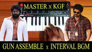 KGF - Gun Assemble x Master Interval | Mass Bgm By Raj Bharath | Ravi Basrur | Anirudh