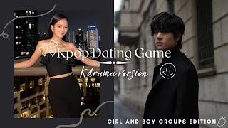 KPOP DATING GAME | Kdrama version