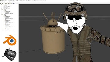 exporting a simple BundledMesh using Blender addon for Battlefield 2