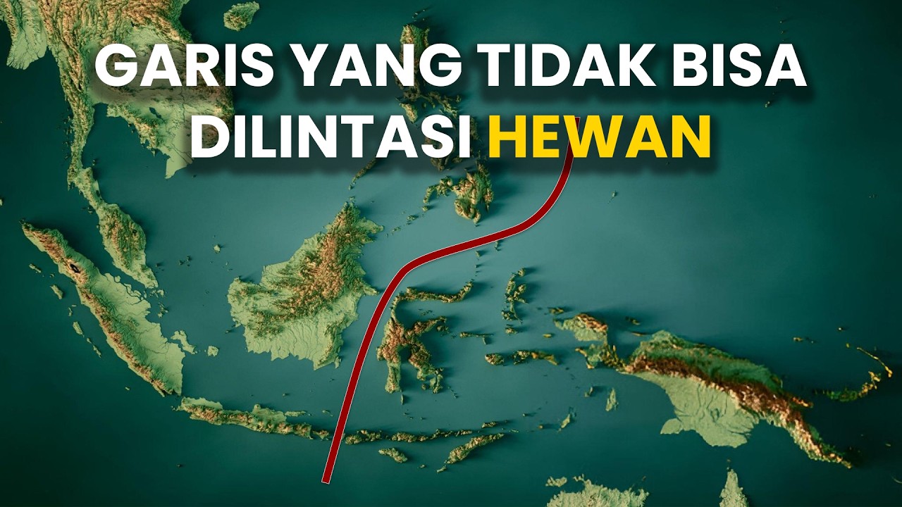 Garis Biogeografis Paling Aneh di Dunia Ada di Indonesia