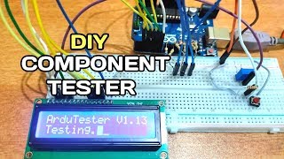 biografi Sobriquette mixer How to make a component tester using arduino - YouTube