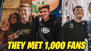 NRG Fortnite CRAZY Meetup at World Cup NYC Vlog | MrSavage, BenjyFishy, Symfuhny & More