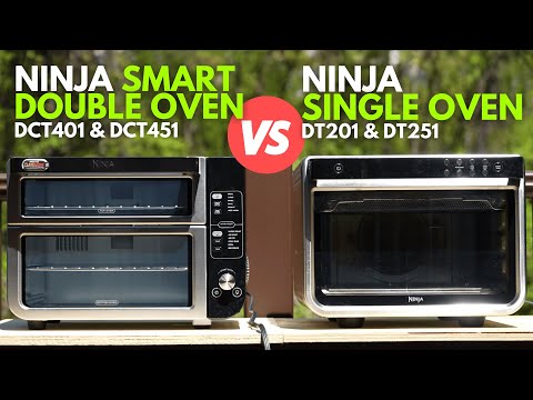 Features of the Ninja DCT451 12-in-1 Smart Double Oven with FlexDoor and  Smart Thermometer 