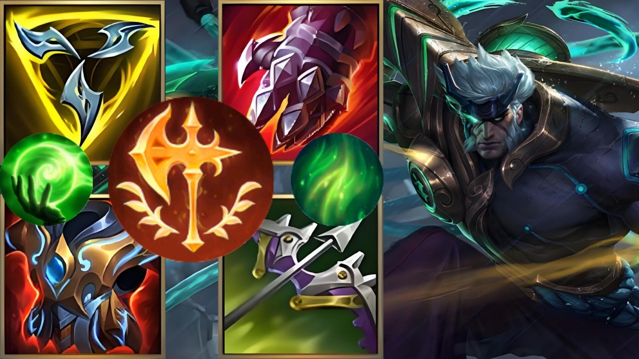 【LOL 手遊榜單大神】國服諾手絕活哥（Wild Rift Darius）出裝符文搭配推薦，教你新賽季上分技巧對線細節