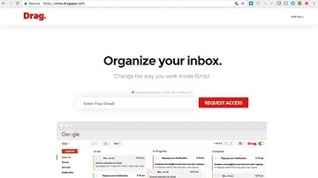 DragApp.com | Organize your inbox. Prelaunch demo.