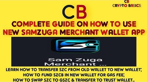 HOW TO USE SAMZUGA NEW MERCHANT WALLET FOR TRANSFER, FUNDING & SWAPPING.. #crypto #cryptonews #share
