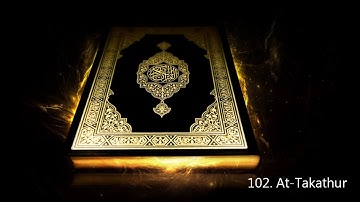 102 Surah 102  At Takathur   Saud Al Shuraim سورة التكاثر سعود الشريم