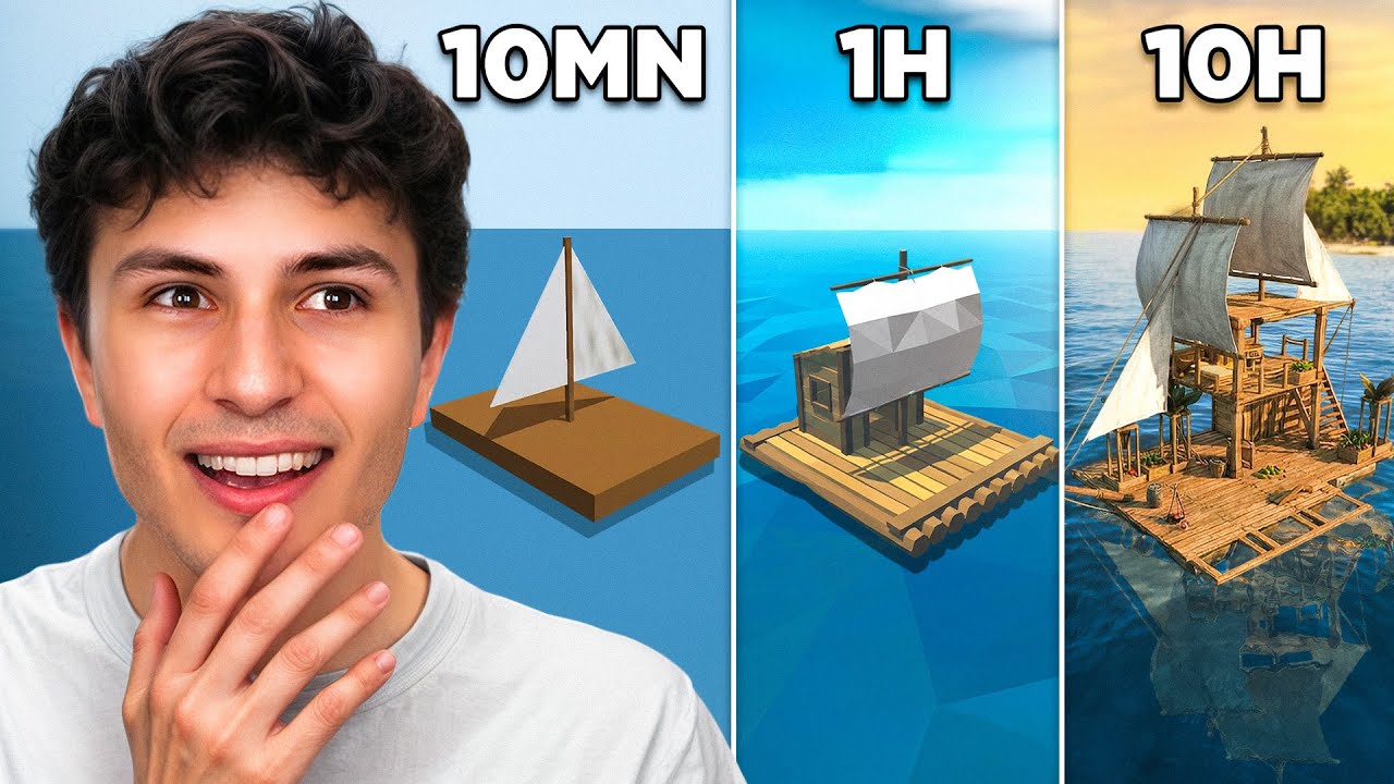 J’ai crée le Même Jeu en 10mn vs 1h vs 10h