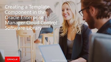 Creating a Template Component in the Oracle Enterprise Manager Cloud Control Software Library