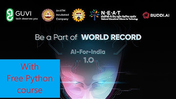 Free participation in AI-for-India Guinness World Record with certificate and free python course
