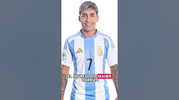 🚨 Narrador ARGENTINO se DESHACE en ELOGIOS para MAHER CARRIZO: “CONVIRTIO 2 GOLES Y 2 ASITENCIAS”