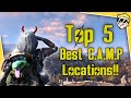 Fallout 76 - Top 5 Camp Locations Part 2!!