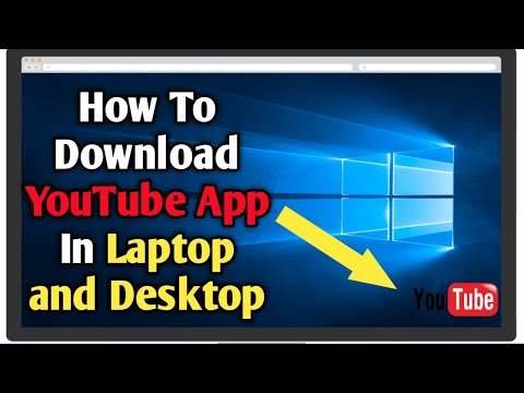 How to Download YouTube For Laptop |Download YouTube Apps In Laptod ...