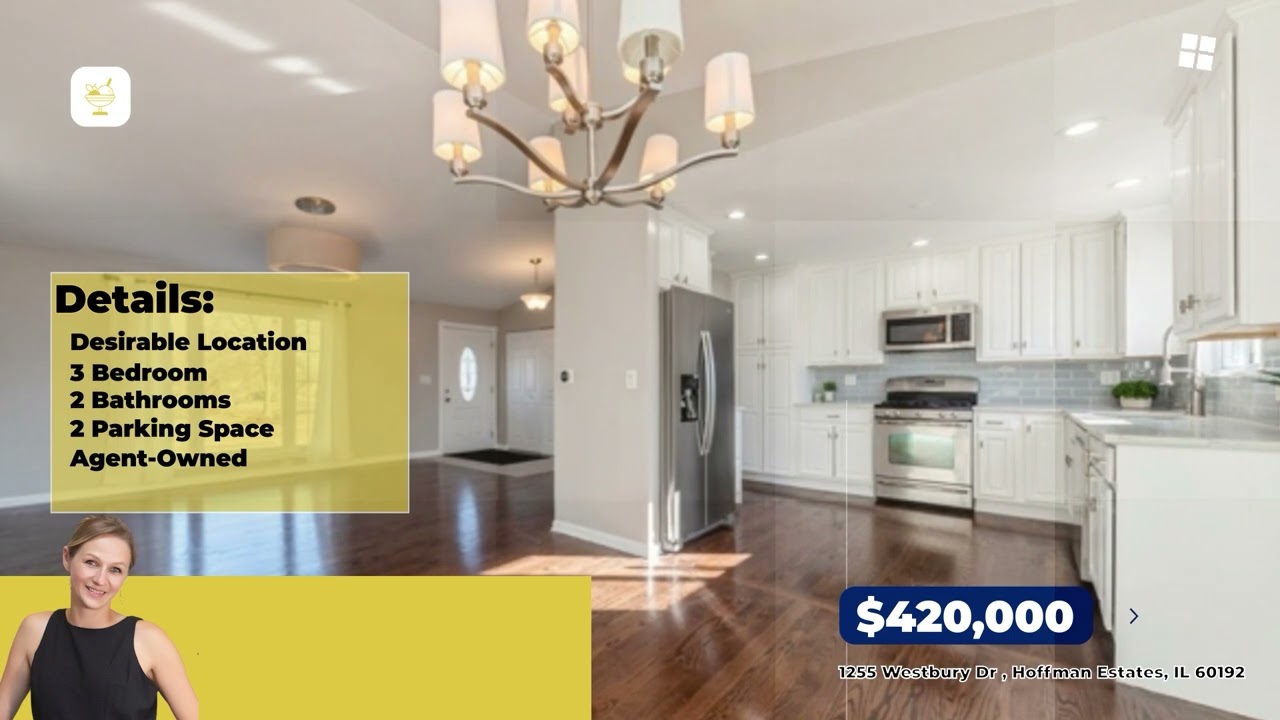 Touring Your Dream Home: 1255 Westbury Dr, Hoffman Estates, IL 60