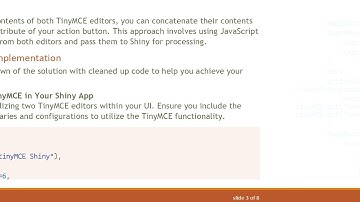Saving Content of Multiple TinyMCE Instances in Shiny