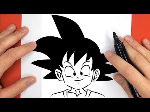 Como desenhar o goku – Blog Desenhistazinhos Kids