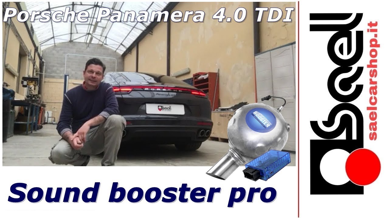 Sound booster pro Kufatec Porsche Panamera 4.0 Diesel