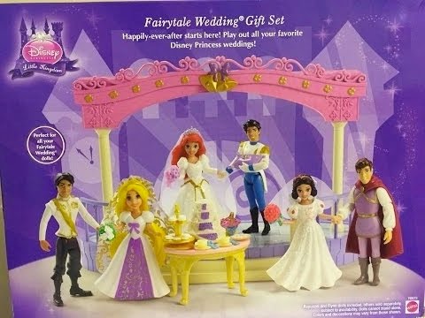 Princess Rapunzel Prince Flynn Fairytale Wedding Gift Set Youtube
