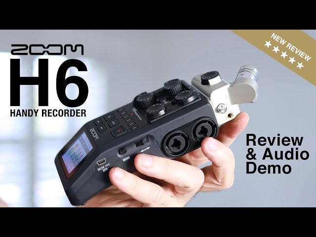 Zoom H6 Digital Audio Recorder