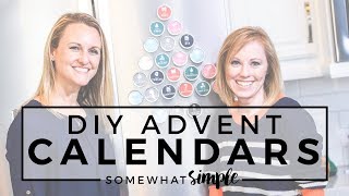 DIY Christmas Advent Calendar Ideas