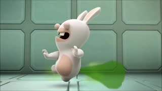 stupid rabbids gas, fart and faint