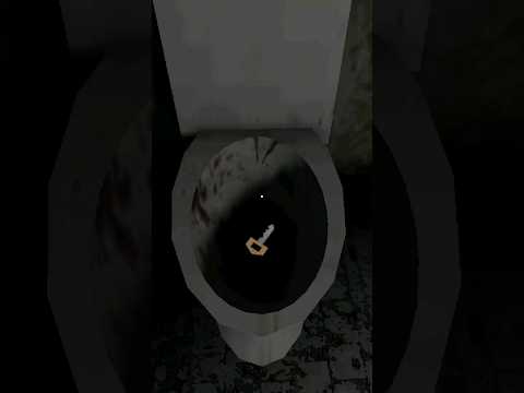 KEY IN TOILET #granny #gaming #games #gameplay #funny #viralvideo #grannyop