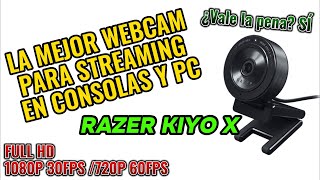 RAZER KIYO X -  UNBOXING REVIEW ¿Vale la pena? LA MEJOR CAMARA CALIDAD PRECIO DEL 2024