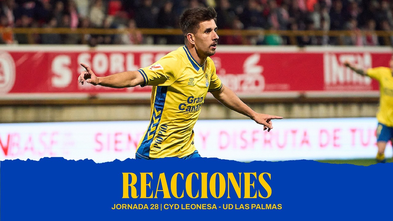 Las reacciones tras el triunfo en el Reino de León | UD Las Palmas