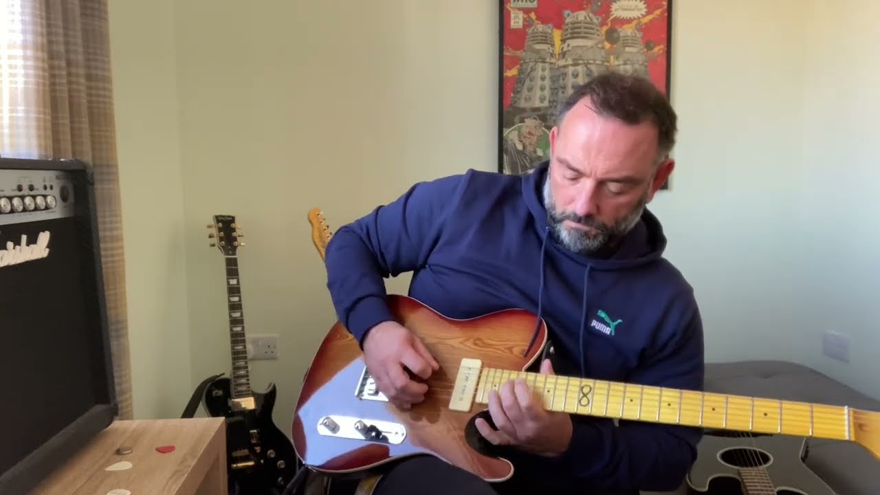 Part 2: Marshall MG15CFX sound test. Chapman ML3 Standard P90 with