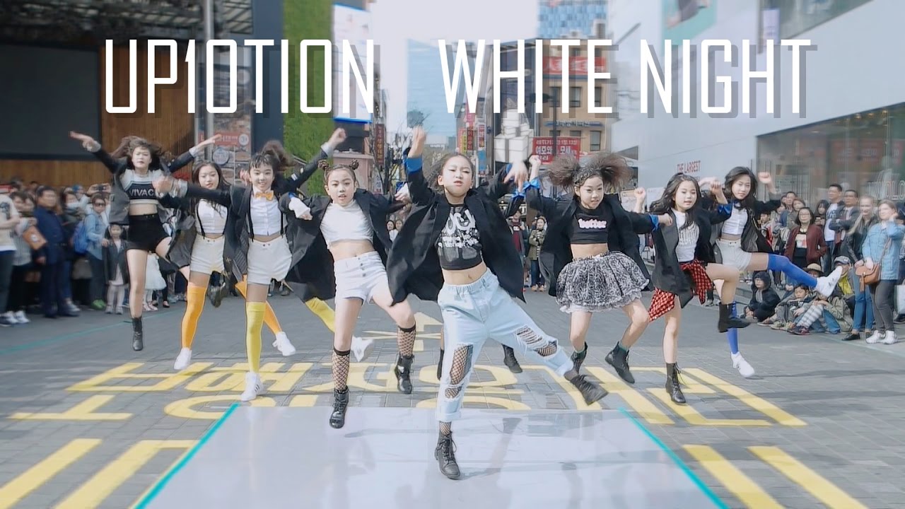 초중등댄스팀 비바체 & 아이틴 Kidz Dance Team VIVACE & iTEEN 칼군무 UP10TION White Night Dance Cover @명동 by lEtudel