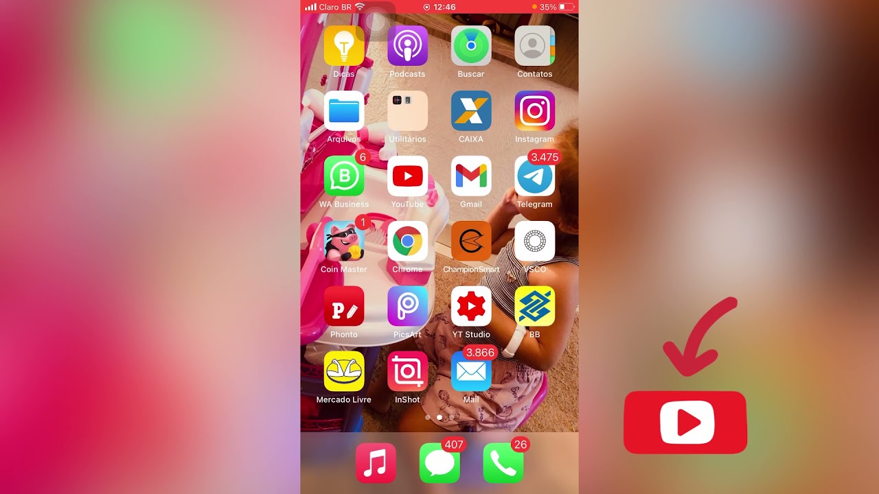 Como colocar o link do YouTube no Instagram YouTube
