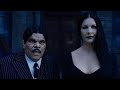 Morticia and gomez visit wednesday