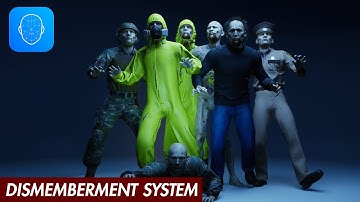 Zombie Pack 01 + Dismemberment System