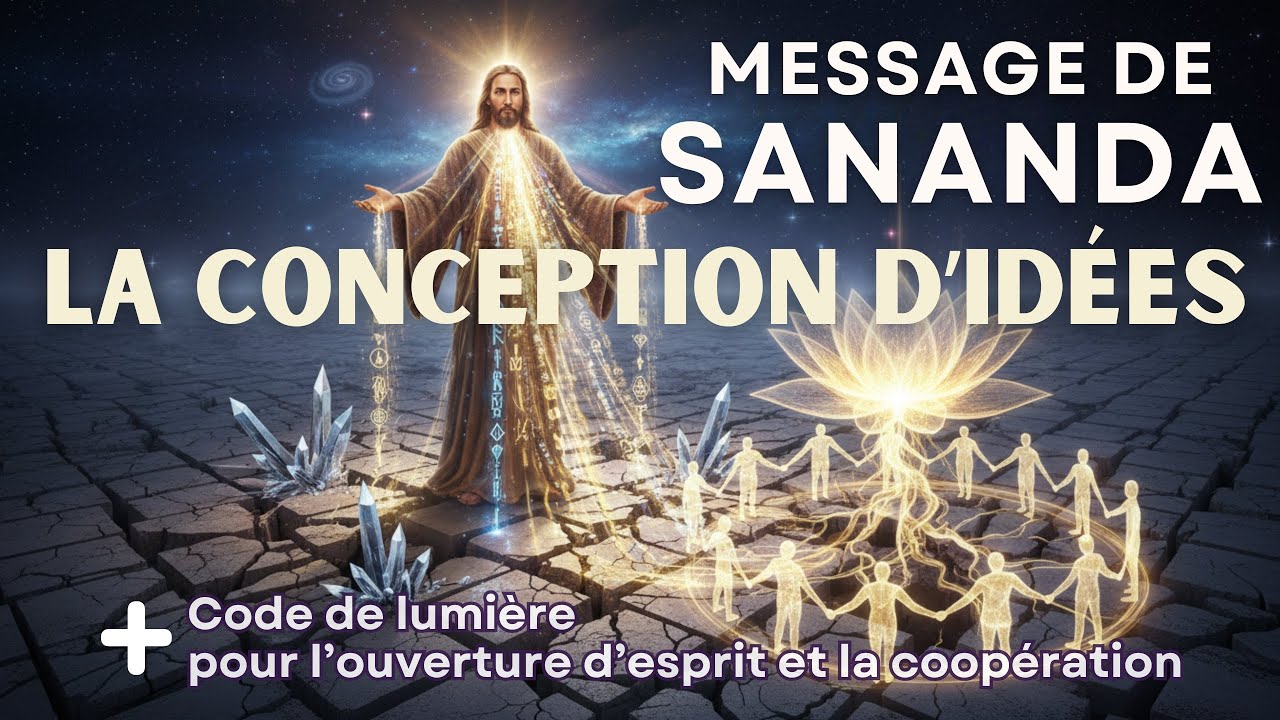 Sananda I Décuplez votre coopérativité I Messages canalisés, codes de lumière Langage de lumière