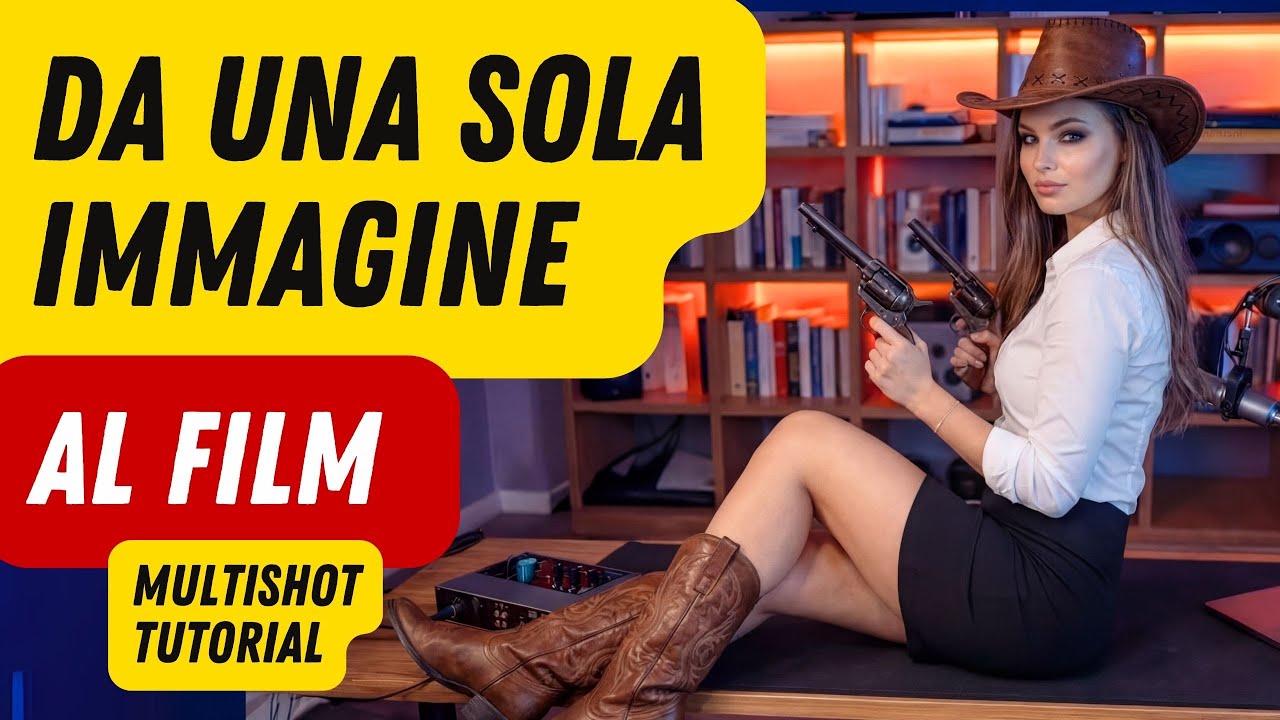 Come Creare un Film Western da UNA SOLA Immagine (AI Tutorial Completo Passo Passo)