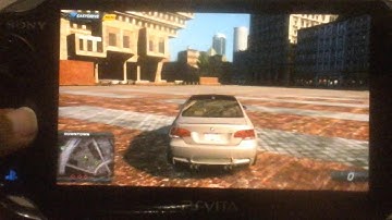 NFS Most Wanted 2012 (PS Vita) police car glitch (part 1)