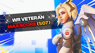 WORLD RECORD Mercy VETERAN MAX SCORE Hero Mastery Run | Overwatch 2 Guide