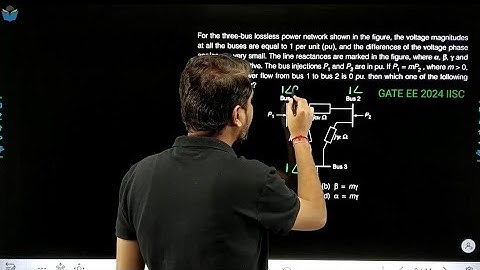 Lec 04 Load Flow Analysis || Power system in GATE 2024 #gatepyqs #gateexam #gcentrickapp