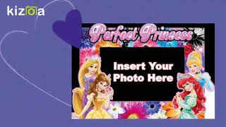 Kizoa Movie - Video - Slideshow Maker: Princess Photo Frame Collection screenshot 2