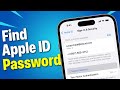 How To Find Your Apple ID Password - See Apple ID Password (EASY)