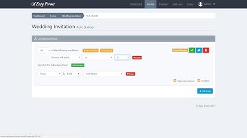 Easy Forms: How to Show or Hide a field based on another field