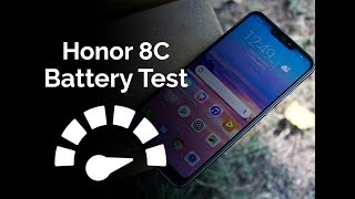 Honor 8C Battery Charge & Drain Test