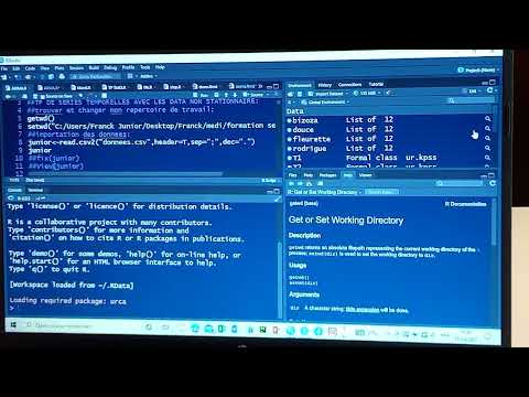 Initiation au logiciel Rstudio