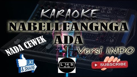 MUBELLEANGNGA ADA || KARAOKE || VERSI INDO || CIPT. AMIR SYAM
